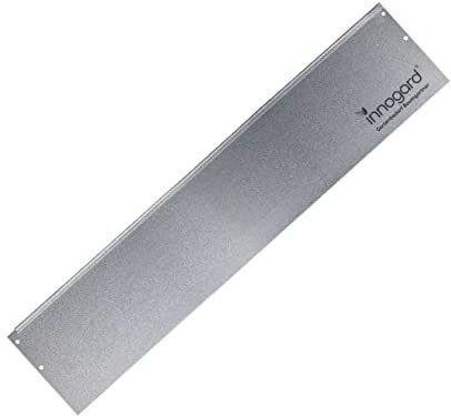 innogard 6001-001 - Bordure de Gazon en Aluminium-Zinc - 100 x 0,1 cm Bordure de Parterre Hauteur 14 cm