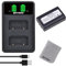 Batmax EN-EL1 Battery and USB Charger for Nikon COOLPIX 4300, COOLPIX 4500, Coolpix 4800, COOLPIX 5000, COOLPIX 5400, COOLPIX 5700, COOLPIX 775, COOLPIX 8700, COOLPIX 880, COOLPIX 885, COOLPIX 995