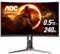 AOC Gaming C27G2Z3 Monitor curvo FHD da 27, 240Hz 280Hz Overclocked VA veloce 1ms GtG HDR10 Supporto regolabile in altezza Freesync 1920 x 1080, 300cd/m2, HDMI 2.0/DP 1.2, 27 pollice FHD Curvo