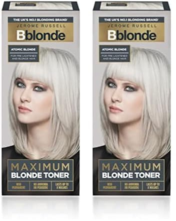 Jerome Russell Bblonde Maximum Blonde Toner Atomic Blonde 75ml (Pack of 2)