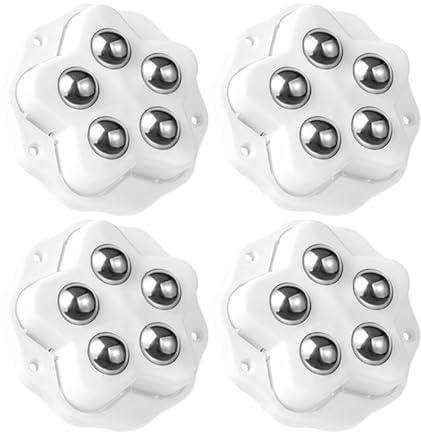 Roues pour appareils électroménagers, roulettes adhésives Pack de 4 Bâtons
