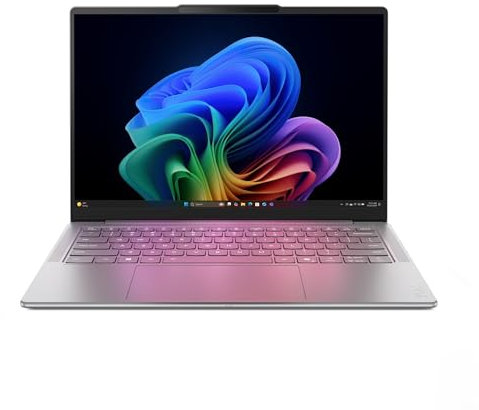 Lenovo Yoga Slim 7 Aura Edition Notebook Copilot+ PC - Display OLED 14 2.8K WQXGA+ (2880x1800), Intel Core Ultra 7 258V, RAM 32 GB, 1 TB SSD, Grafica Intel Arc, Windows 11 Home - Luna Grey