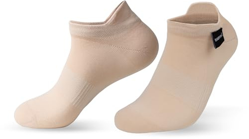 RANDY SUN Chaussettes Courtes Imperméables Ultra Mince pour Hommes Femmes- Respirantes Invisibles Antibactériennes pour Randonnée Trekking Camping, 1 Paire