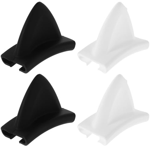 Warmhm 2 Pairs Detachable Cat Ear Headphone Attachments Made of Silicone Material, Playful and Stylish Gaming Headset Accessories for Cosplay Events and Daily Use