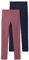 NAME IT NKFVIVIAN 2P Legging L NOOS 13205781, Deco Rose/Packed with Dark SAP, 110/116