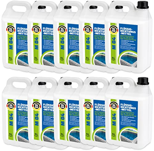 Mastic liquide 50 l pour béton, chape ciment, additif de mortier M04