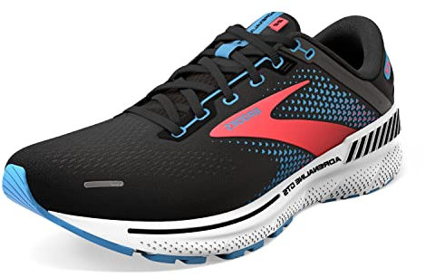 Brooks Damen Adrenaline Gts 22 Laufschuh, Black Ebony, 45.5 EU
