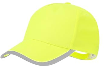 BLUECHOLON Casquette pour enfant à 5 panneaux fabriquée en polyester RPET résistant, finition douce et fermeture réglable. Avec trous d'aération brodés, 48