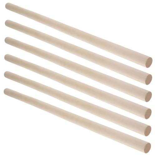 Kisangel 6piezas Palos De Madera para Principiantes y Profesionales para Taekwondo y Karate