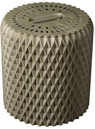Iriso - Petit composteur de Jardin Design Ananas 50L - Couleurs Gris
