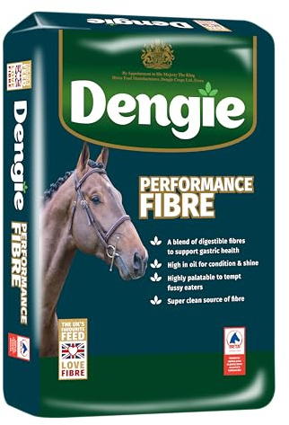 Dengie Performance Fibre 20kg Horse Feed - Soft Grass & Alfalfa Blend Chaff for Fussy Competition Horses & Youngstock. Suitable for Horses with EGUS