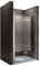 Einzelfalttür 68-72 cm Höhe: 195 cm, Duschfalttür aus 6mm ESG Sicherheitsglas in Klarglas - Duschtür, Duschabtrennung, Nischentür