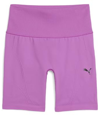 PUMA SHAPELUXE Seamless HW 6 Short Tight, Pantaloncini Lavorati a Maglia Unisex - Adulto, Wild Berry, M
