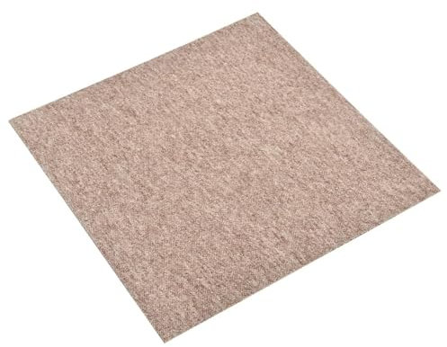 Mattplattor 20 st 5 m² 50 x 50 cm beige, ShGaxin mattplattor, golvmattor, mattplattor, inomhusmatta, matmattor SPU:147318