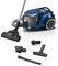Bosch Staubsauger beutellos Serie 6 BGC41XECO, ideal für Allergiker, Hygiene-Filter, 10 Jahre Motorgarantie, XXL-Polsterdüse & Fugendüse, Möbelpinsel, hohe Saugkraft, leise, langes Kabel, 650 W, blau