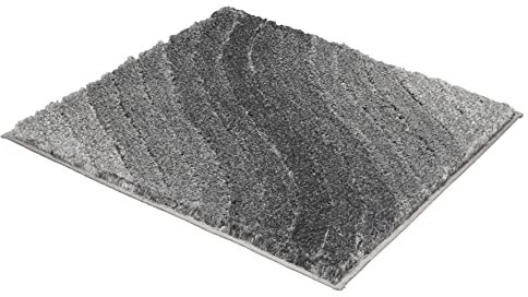Kleine Wolke Badteppich Tender, Anthrazit 60x 60 cm grau, 4004478292994