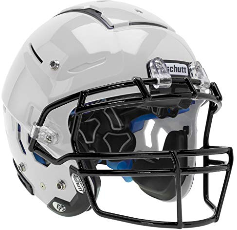 Schutt Sports F7 LX1 Youth Football Helmet (Facemask NOT Included), White, Medium