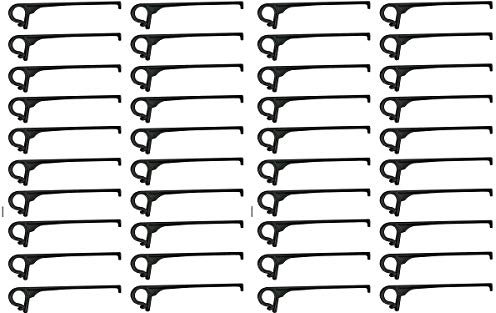 Selections Gutter Brush Leaf Guard Fixing Clips (Pack of 40)