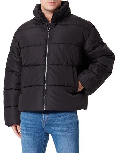 ONLY & SONS Men's Onsbristol Crop Puffer Cs OTW Quilted Jacket, Black, L