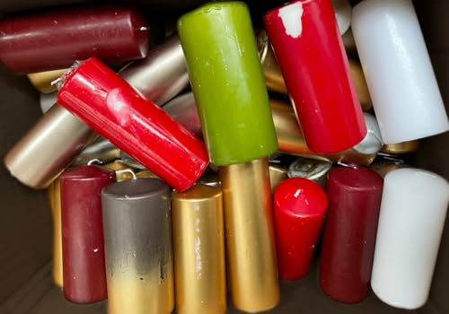 Wiedemann Kerzen Kerzenbeutel 5 KG -C Ware- getauchte Kerzen NEUWARE -gemischte Zusammenbestellung-