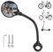 LuTuo Fahrradspiegel HD Konvexer | 360 ° Verstellbar Drehbar Rückspiegel Fahrrad | Acryl Rückspiegel | Links-Rechts Universal Fahrrad Rückspiegel | FahrradSpiegel für Lenker ebike escooer MTB (2)