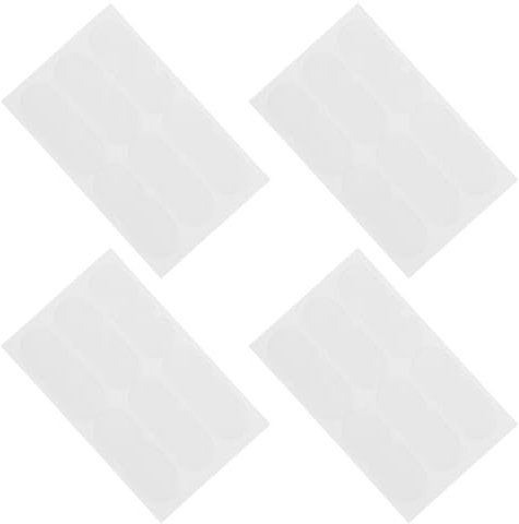 IWOWHERO 48stücke Kosmetische Ohrkorrektur-pads Für Hervorstehende Ohren Transparente Silikon-ohrpflaster Zur Verbesserung Gesichtsprofils Für Ohrtraining Unsichtbare Ohrkorrektoren Für