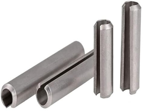 RSRSR Perno a Molla scanalato Perno a Molla scanalato in Acciaio Inossidabile Perni a Rullo di Tensione con Perno Diviso con M3 M4 (Dimensioni: 10 Pezzi, Colore: M3x35)(M4x14,10pcs)
