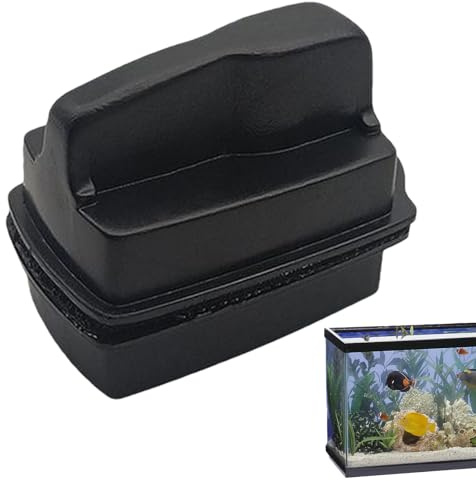 Aquarium Magnet Cleaner Brosse – Cimpienda à poisson | Racloir à algues double face pour aquariums en verre, poissons flottants, outils de nettoyage pour l'entretien