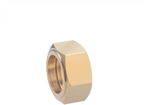 Ecrou 6 pans à Visser pour collet battu Ø16 - Femelle 15x21 (1/2) NOYON & THIEBAULT