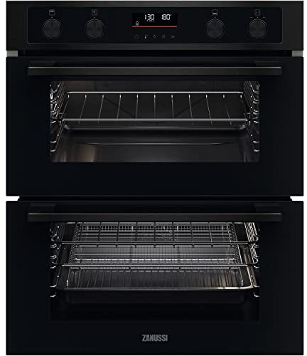 Zanussi Series 40 AirFry Built Under Double Oven - Black