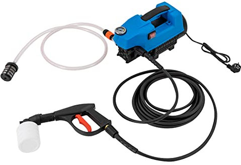 Hochdruckreiniger 220V 1.3KW Elektrische Druckleistungsreiniger, Tragbare Druckreiniger-Maschine, Fördermenge 10L/min, DREI Reinigungsmodi, Automatische Autowaschanlage für den Haushalt