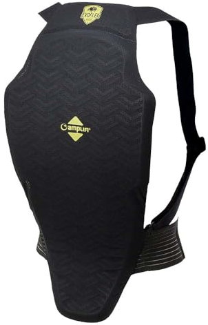 Amplifi Reactor Pack Schwarz - Leichter atmungsaktiver Rückenprotektor, Größe XS-S - Farbe Black