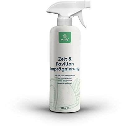 eco:fy Zelt und Pavillon Imprägnierung Imprägniermittel Imprägnierspray Imprägnierer UV-stabil Atmungsaktiv Schutz Pflege (0,5 Liter)