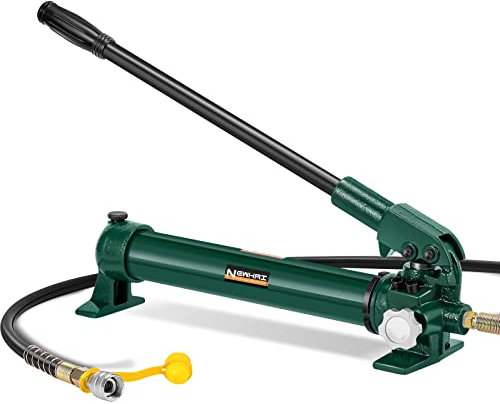 Newhai Leistungsstarke hydraulische Handpumpe, 10000 psi, hydraulische manuelle Hebepumpe, einwirkend, handbetriebene Porta-Powerpumpe für Hydraulikwerkzeuge CP-700