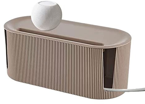 Caja de gestión de cables, organizador de cables, gestión de cables, caja de cables para ocultar cables, organizador de enchufes múltiples, caja de carga para teléfono móvil, protección y seguridad