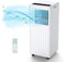 JustSmart Condizionatore Portatile 7000 BTUs, 3-in-1 Condizionatori Portatili, Deumidificazione 36L/giorno, Ventilatore con 2 Velocità, Raffreddamento, 24H Timer, Telecomando, Sleep Mode, 15㎡