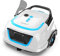 WYBOT A1 Robot Piscina Fuori Terra Intelligente, 120 Minuti Autonomia, Sistema Doppia Turbina, 100㎡ per Famiglie, Esperto Pulizia Fondo Piscina, Bianco Blu