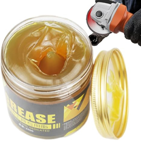 Grasa Multiusos,Grasa para Brocas de 250g | Lubricante Automotriz para Componentes Mecánicos Industriales Amoladoras Talleres Construcción Rodamientos de Ruedas
