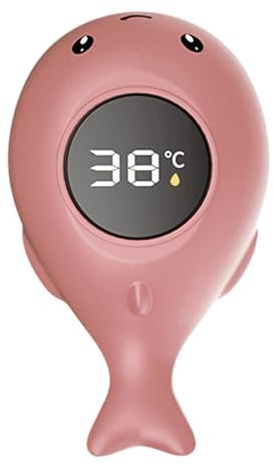Baby Bath Thermometer Whale, Water Thermometer Baby Bath, Waterproof Baths Thermometers Digital Babys, Easy To Read Screen