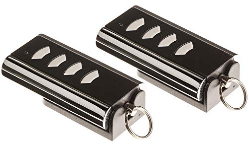 2 Stück Normstahl Entrematic Handsender RCU433-4 RCU 4-Befehl 433 Mhz Rolling Code Funksender Fernbedienung Garagentoröffner