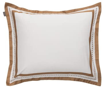 GANT Stars Kopfkissenbezug einzeln Farbe WARM Khaki Größe 40x80cm