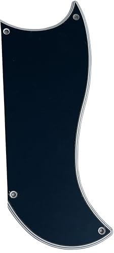 För Gibson SG Custom 3 Pickguard gitarr delar (5 lager svart)