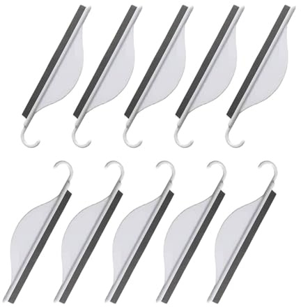 10LOTS Profesional Ventana Eliminación de Agua Silicona Rasqueta Cristal Rasqueta para Medidor de Cocina