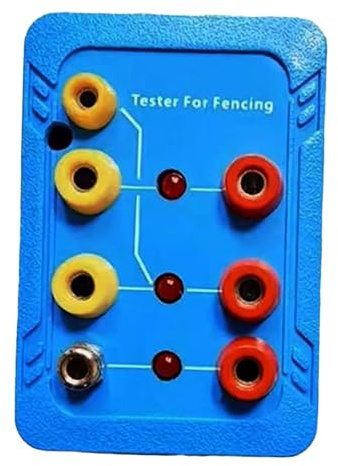 Fencing Suit Conductive Tester Handheld Meter Training for Foil Epee