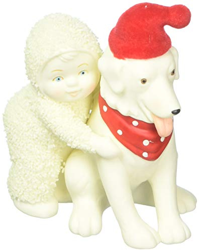 Department 56 Snowbabies “Best Friends” Porcelain Hanging Ornament, 2.75” for Christmas