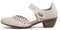 Rieker Pia Womens Open Court Shoes 8 UK Cream