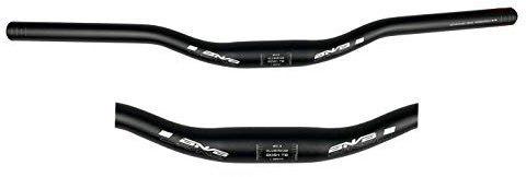 BNVB Guidon de vélo 31.8MM/25.4MM Aluminium Alliage Relevé Guidon Cintre VTT et vélos de Route
