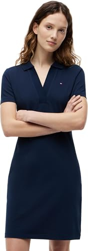 Tommy Hilfiger Poloklänning dam, Blå (mörk natt marinblå), XL