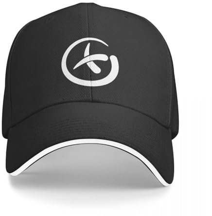 Gorra de béisbol Geocaching - Diseño de Logotipo Tribal en Blanco. Sombrero Playero para papá