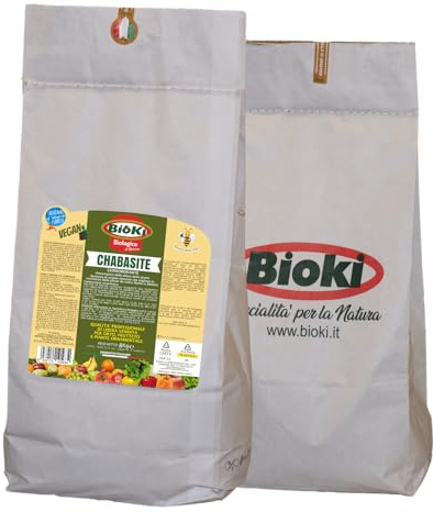 Bioki Zeolite Cabasite Naturale per Agricoltura Bio, 8 kg